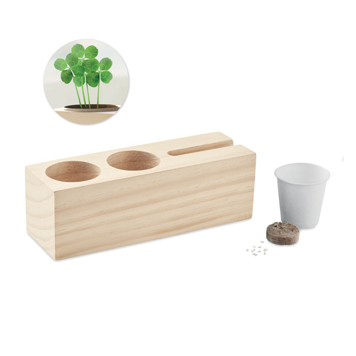 Desk stand with seeds | Eco gift